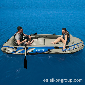Intex 68324 /68325 Excursión 4 -5 Boat Juego de botes Inflable Kayak Water Sport Boat de pesca Barco